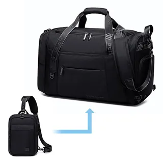 【品樂．BAO】AH北極獵人可拆卸雙扣郵差包休閒斜背包(黑色) 歷史價格詳細信息