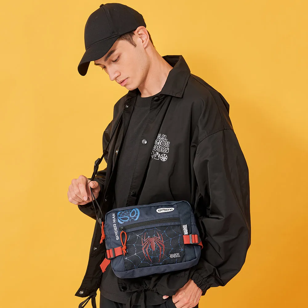 【OUTDOOR】漫威英雄MARVEL-蜘蛛人腰包-深藍色 ODDY22I02NY 歷史價格詳細信息