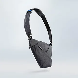 NIID X URBANATURE D1男士型格三代立體側背斜挎單肩胸包旅遊外出防盜防水超薄收納大容量隱身F3代升 歷史價格詳細信息