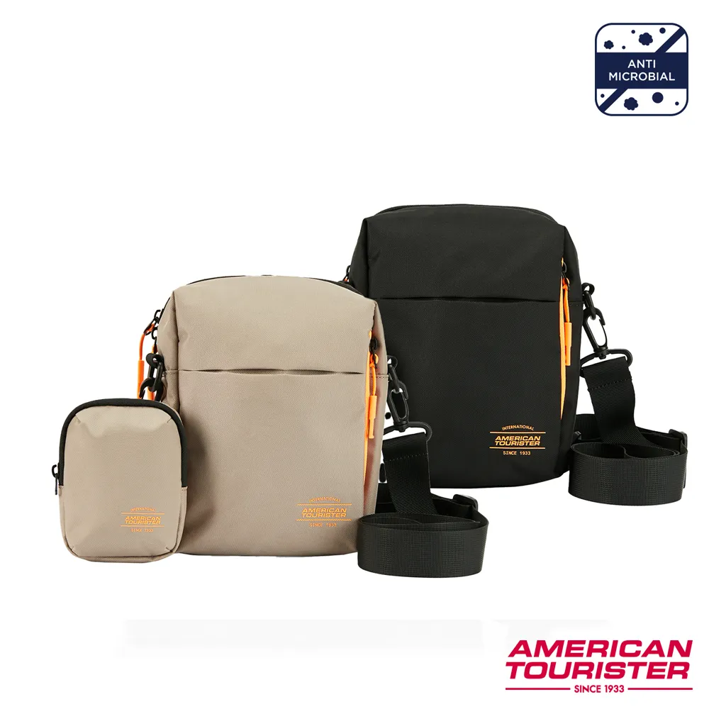 AMERICAN TOURISTER 美國旅行者 ORBIT抗菌休閒多功能單肩包(兩色可選) 歷史價格詳細信息