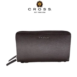 CROSS 頂級小牛皮十字紋/素面拉鍊長夾 全新專櫃展示品(多色選) 歷史價格詳細信息