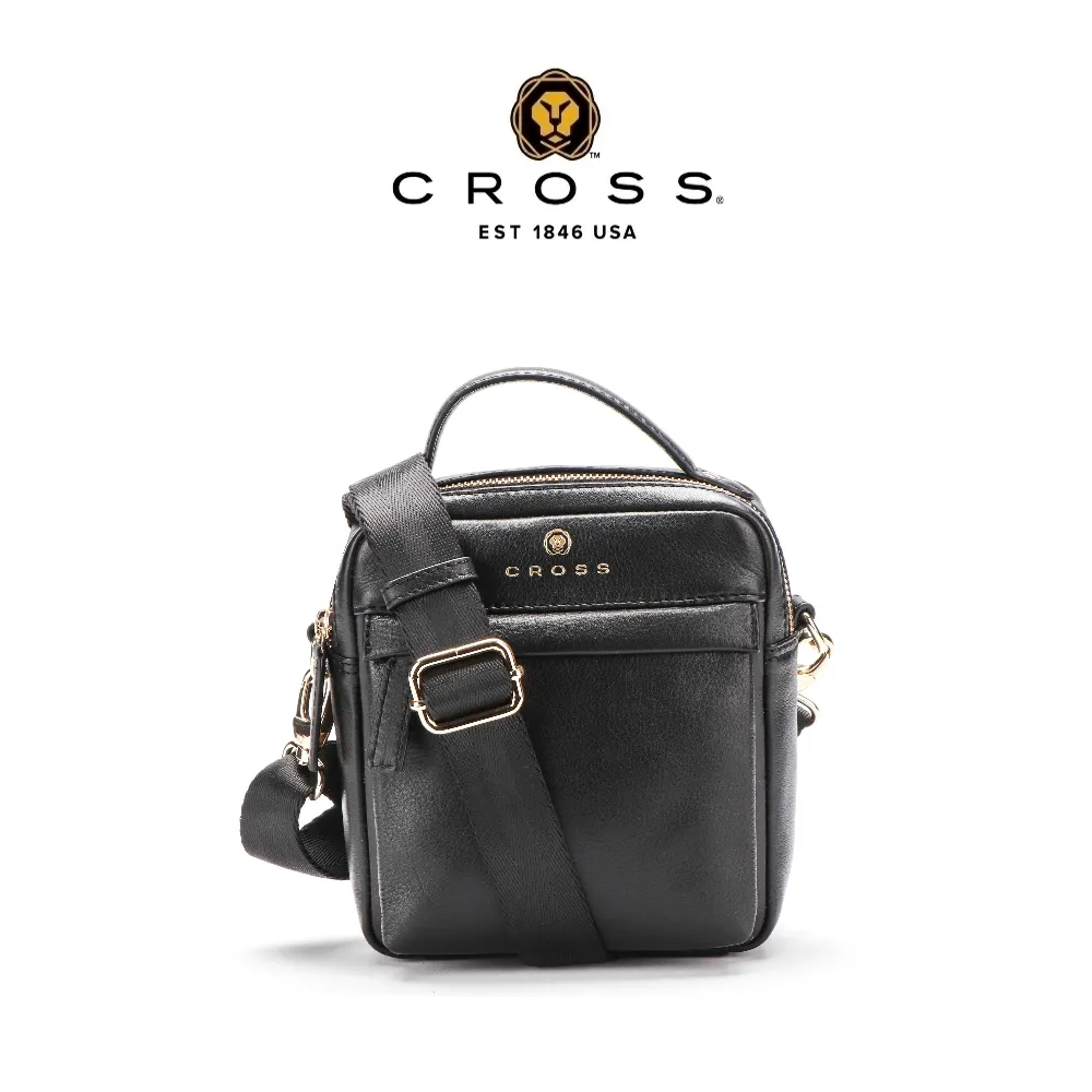 【CROSS】頂級NAPPA小牛皮斜背包-維克多系列 全新專櫃展示品【限量1折 】 歷史價格詳細信息