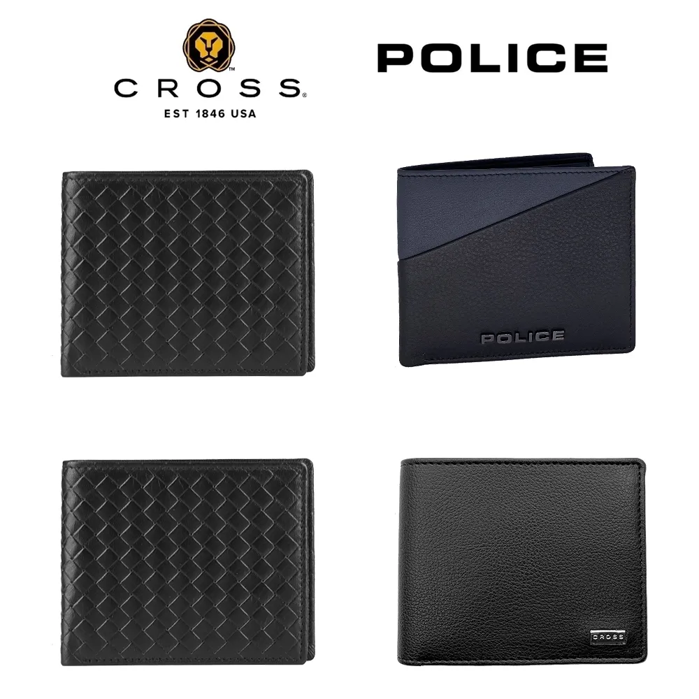 [CROSS] POLICE 限量1.5折 頂級小牛皮男用長夾多款 (99%新 專櫃展示品) 歷史價格詳細信息