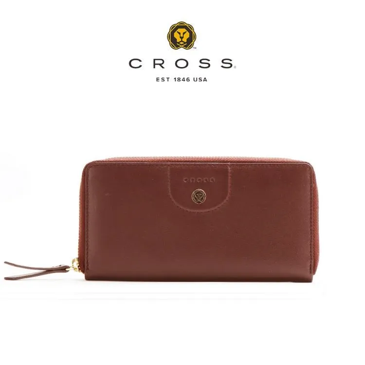 CROSS限量1折 頂級義大利Squisito小牛皮編織紋22卡對開長夾 全新專櫃展示品(黑色) 歷史價格詳細信息