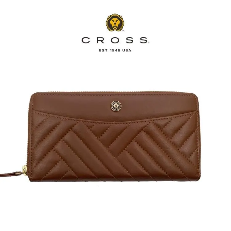 【CROSS】頂級小牛皮山形紋長夾 莫妮卡系列 (黑色) 歷史價格詳細信息