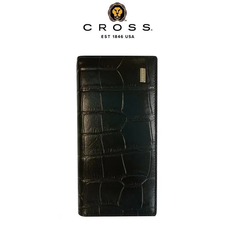 CROSS 限量1折 頂級小牛皮22卡1零錢袋長夾 查爾斯系列 全新專櫃展示品 (黑色) 歷史價格詳細信息