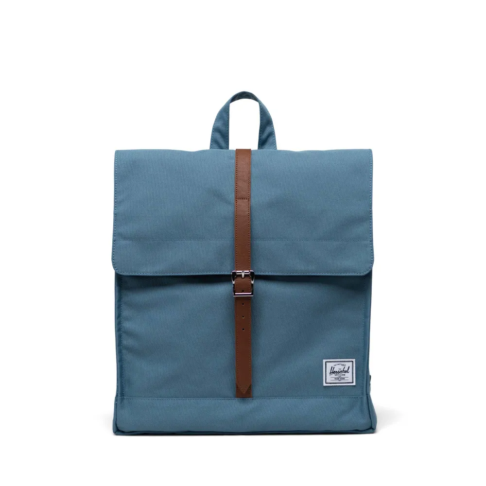 【Herschel】City Mid 後背包 輕量 拉鍊 磁扣 收納 14L - 極致黑 歷史價格詳細信息