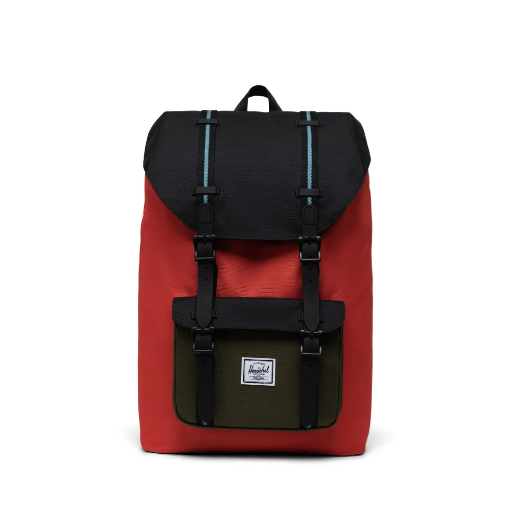 【Herschel】Little America Mid 後背包 13吋筆電 大容量 拉鍊收納 17L - 橄欖綠 歷史價格詳細信息