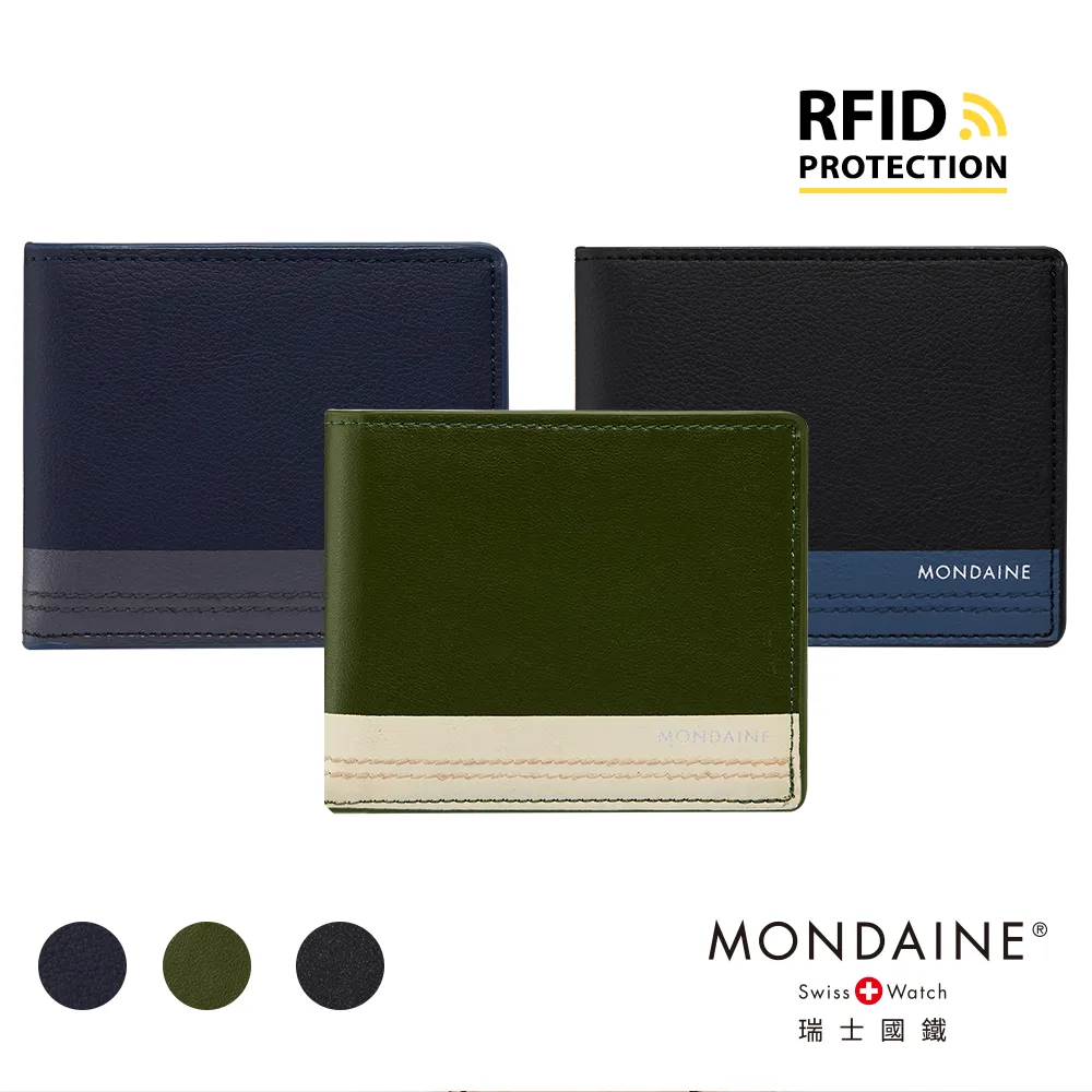 MONDAINE 瑞士國鐵RFID 8卡拉鍊長夾 歷史價格詳細信息
