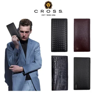 CROSS 限量1折 頂級小牛皮女用菱格紋長夾 送好禮三選一 (專櫃展示品 99%新) 歷史價格詳細信息