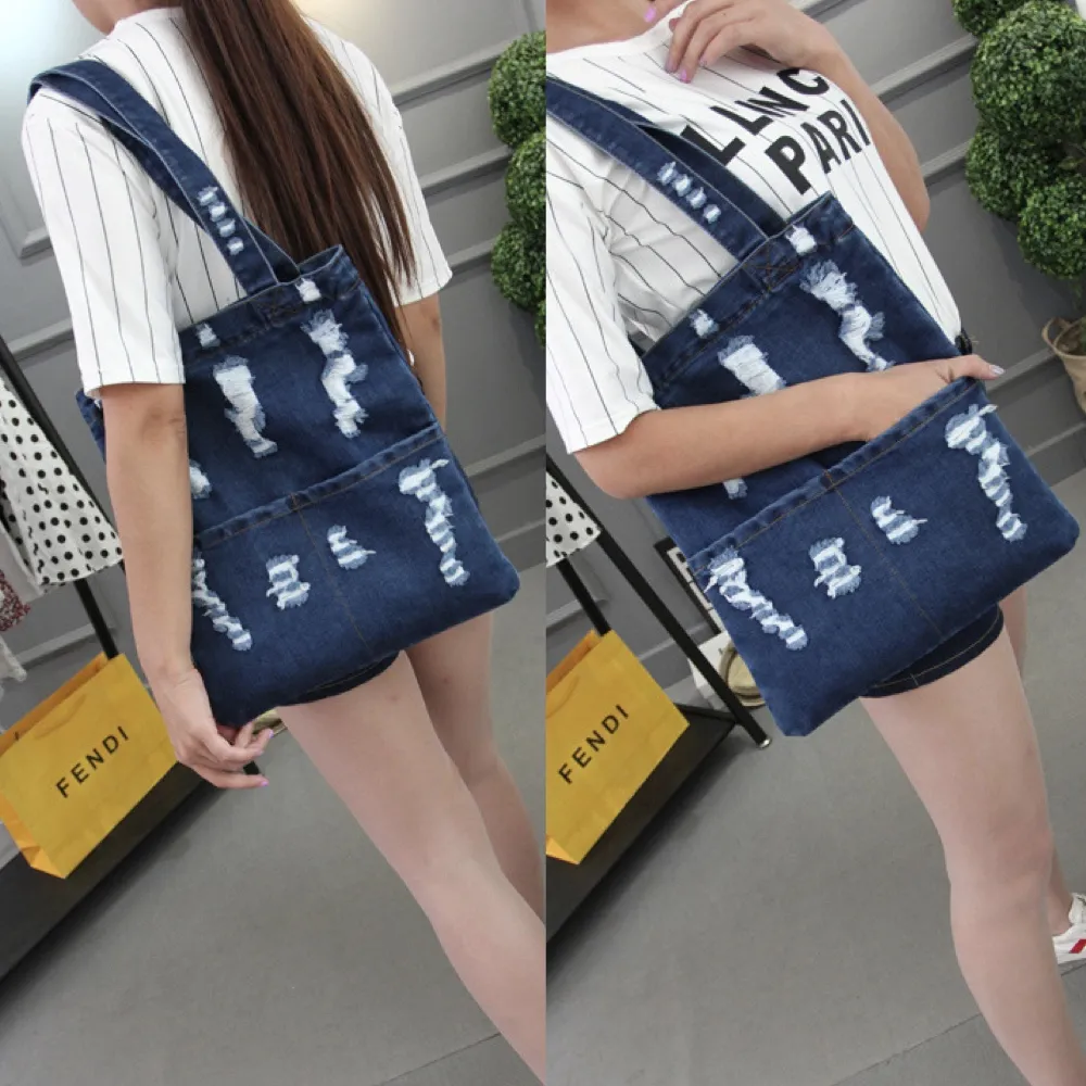 ???????????????? 牛仔 帆布包 單肩包 手提包 帆布袋 購物袋 托特包 肩背 百搭 手提袋 韓風 歷史價格詳細信息