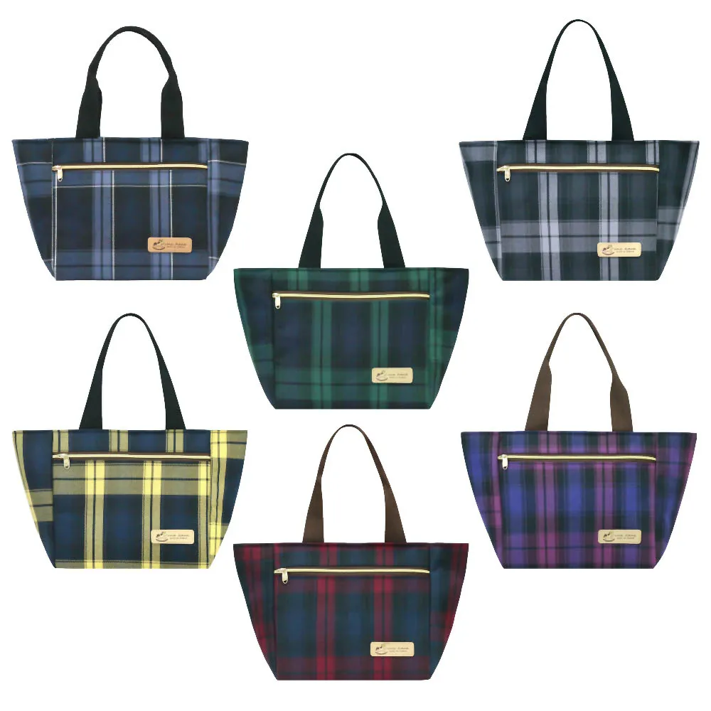 【uma hana】經典格紋多用途旅行外出可橫放A4的防水中拉包(公事袋/文件袋/補習袋/萬用袋) 歷史價格詳細信息