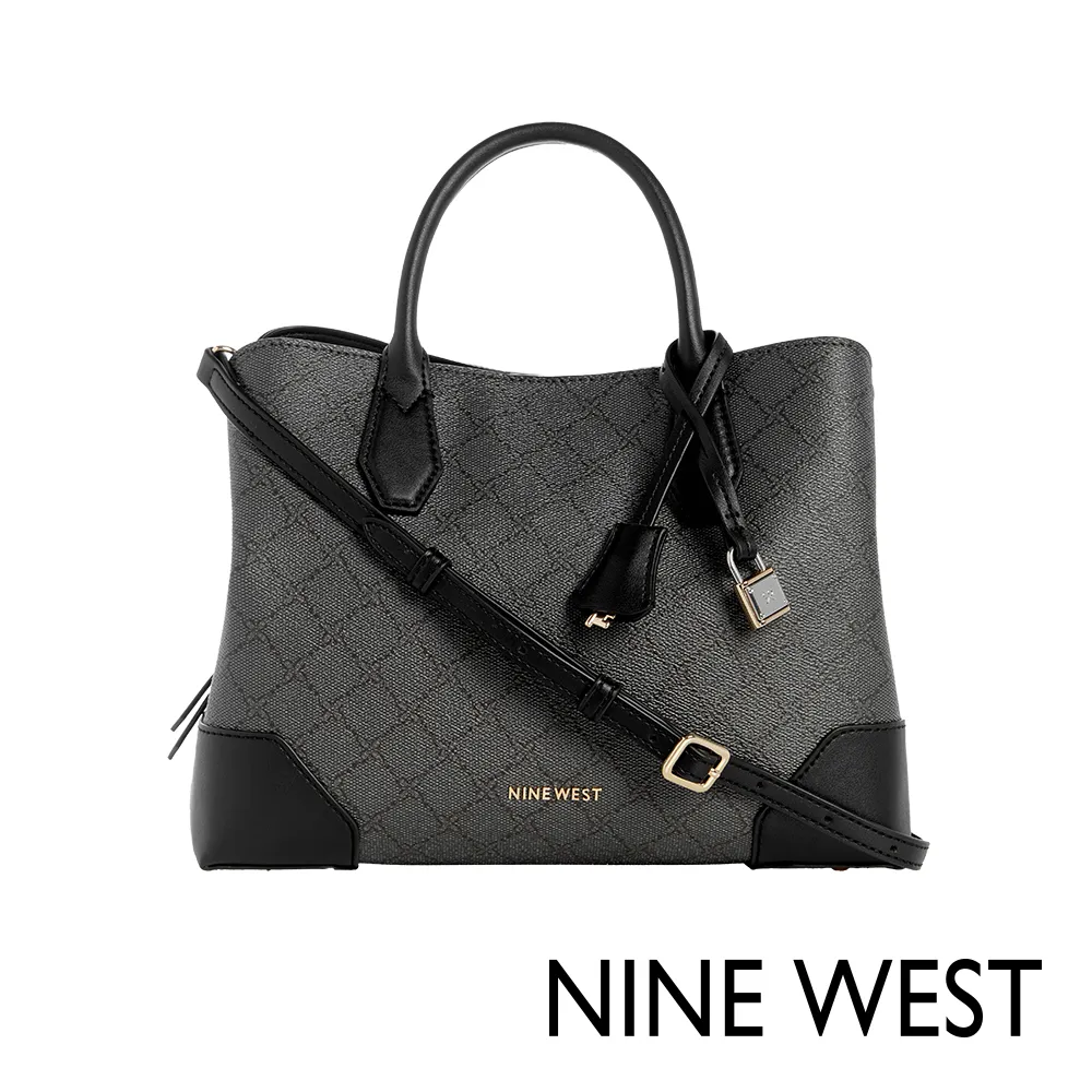 NINE WEST BROOKLYN 經典手提/斜背托特包-黑色(108505) 歷史價格詳細信息