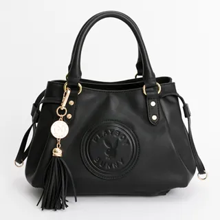 PLAYBOY - 小手提包附長背帶  Minimalist系列 - 黑色 歷史價格詳細信息