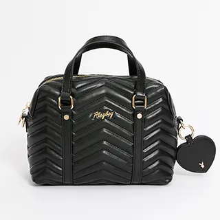 PLAYBOY - 波士頓包附長背帶 Breeze系列 - 黑色 歷史價格詳細信息