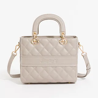 PLAYBOY - 大手提包附長背帶 Unique系列 - 米白色 歷史價格詳細信息