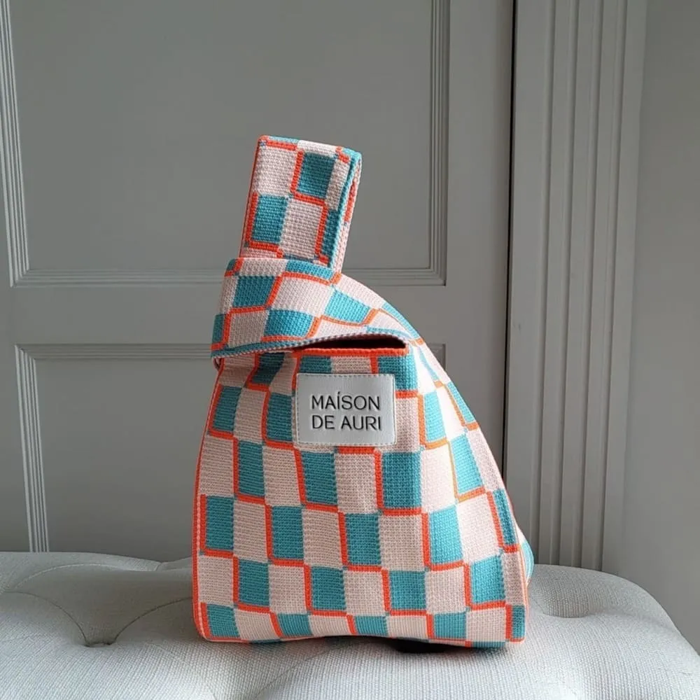 【Maison De Auri】Mini 小提包/ 厚針織/ Mixed 愛戀三色 歷史價格詳細信息