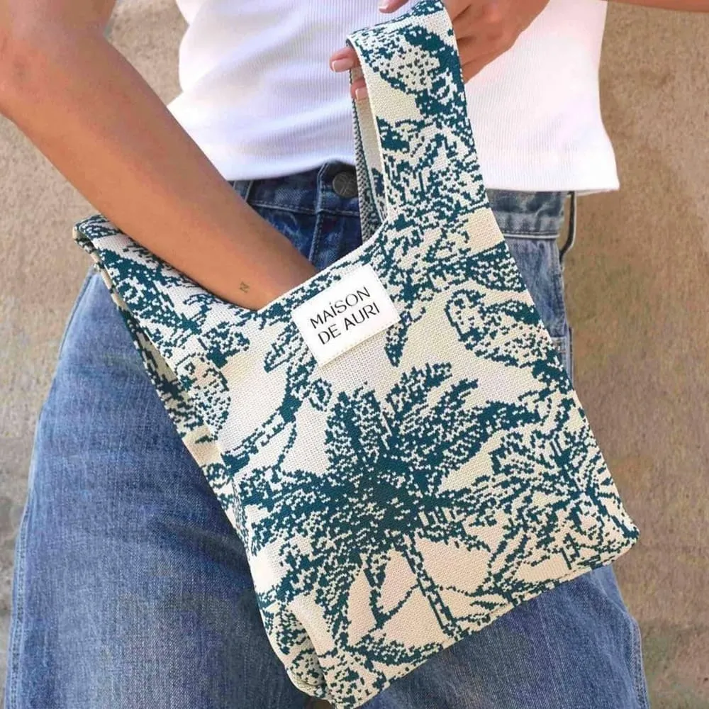 【Maison De Auri】Mini 小提包/ 厚針織/ Mixed 愛戀三色 歷史價格詳細信息