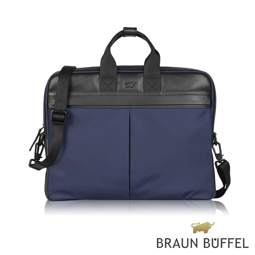 【BRAUN BUFFEL 德國小金牛】台灣總代理 雷諾瓦 公事包-月海色/BF395-67-MOC 價格比較,價格查詢,歷史價格詳細信息