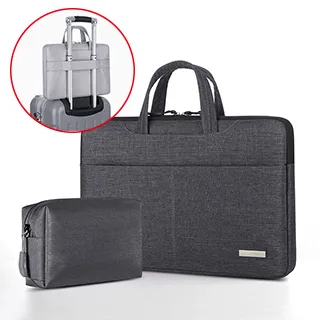BRINCH 13.3吋 隱藏式手提電腦包 筆電包 保護套-深灰色 歷史價格詳細信息