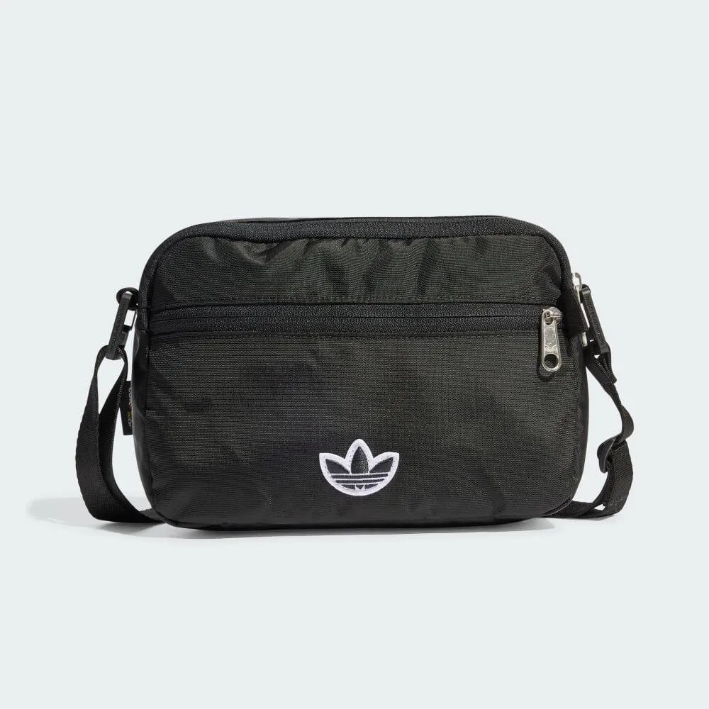 adidas 包包 Airliner 男女款 黑 小包 迷你後背包 雙肩包 皮革 愛迪達 三葉草 【ACS】 ED588 歷史價格詳細信息