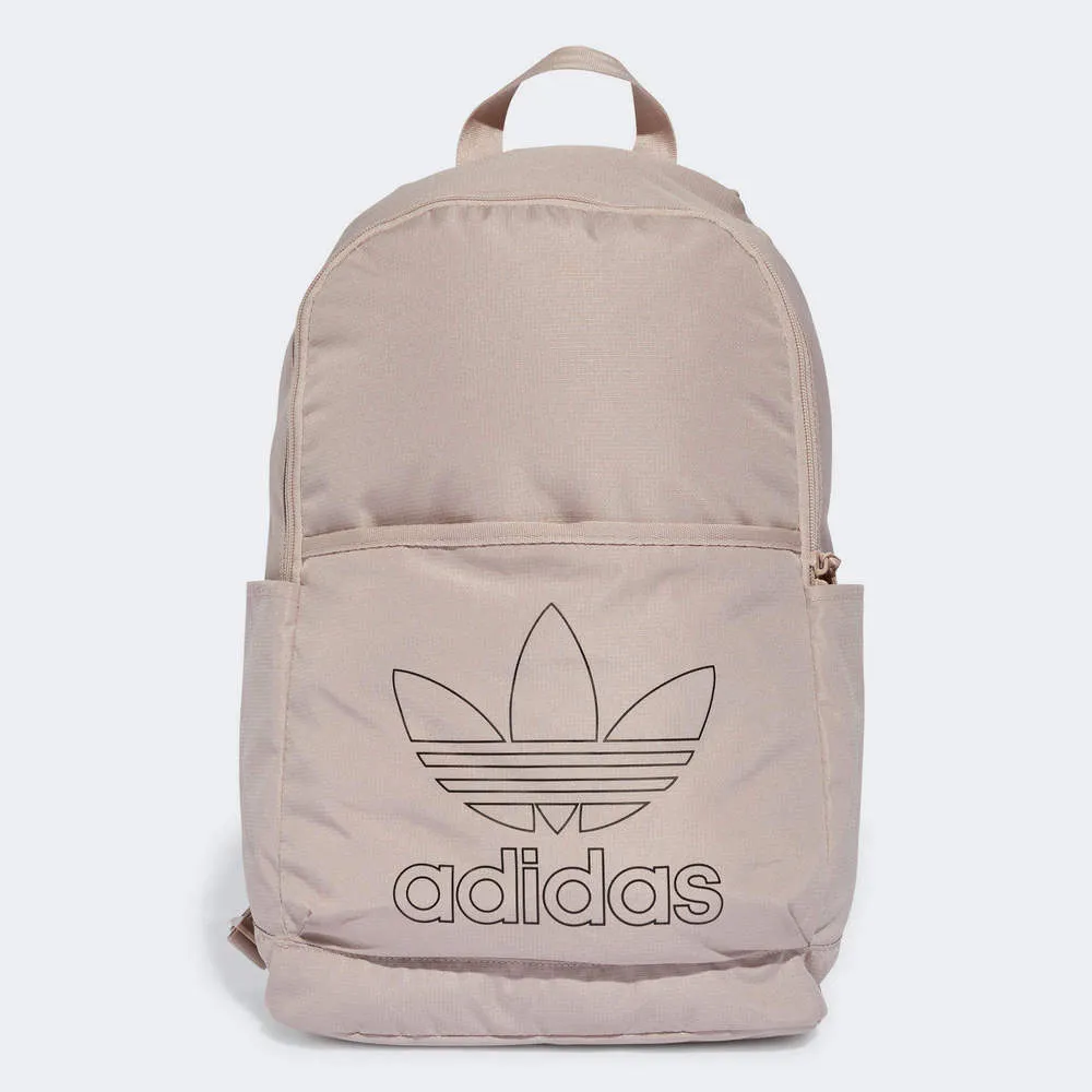 adidas 包包 Adicolor 男女款 灰 後背包 雙肩背 三葉草 基本款 愛迪達 大容量【ACS】 H62298 歷史價格詳細信息