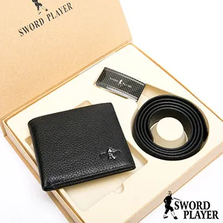 【SWORD PLAYER】莎普爾 荔枝紋牛皮短夾／真皮皮夾／7卡短夾 (黑色3201)【威奇包仔通】 歷史價格詳細信息