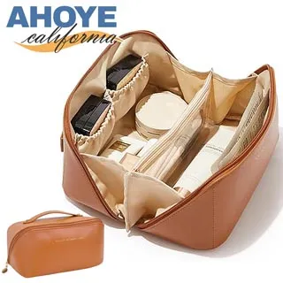 PU收納化妝包(1入) 顏色隨機出貨【小三美日】D011665 歷史價格詳細信息