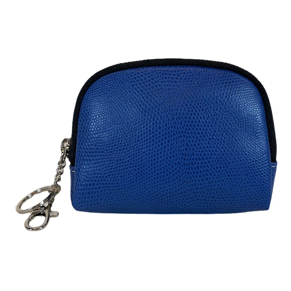 【Continuita 康緹尼】頭層牛皮零錢包/化妝包/印章包-蜥蜴紋深咖色 歷史價格詳細信息