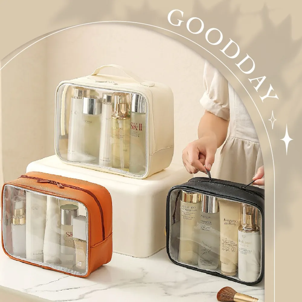 透明化妝包男女旅行便攜洗漱包大容量防水洗漱用品收納包 歷史價格詳細信息