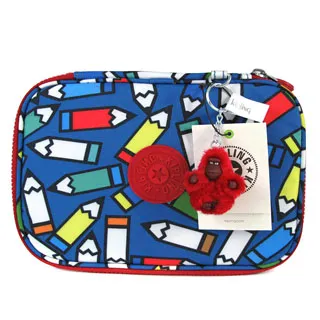 Kipling 100 Pens 心星圖騰化妝包/文具盒(大) 歷史價格詳細信息