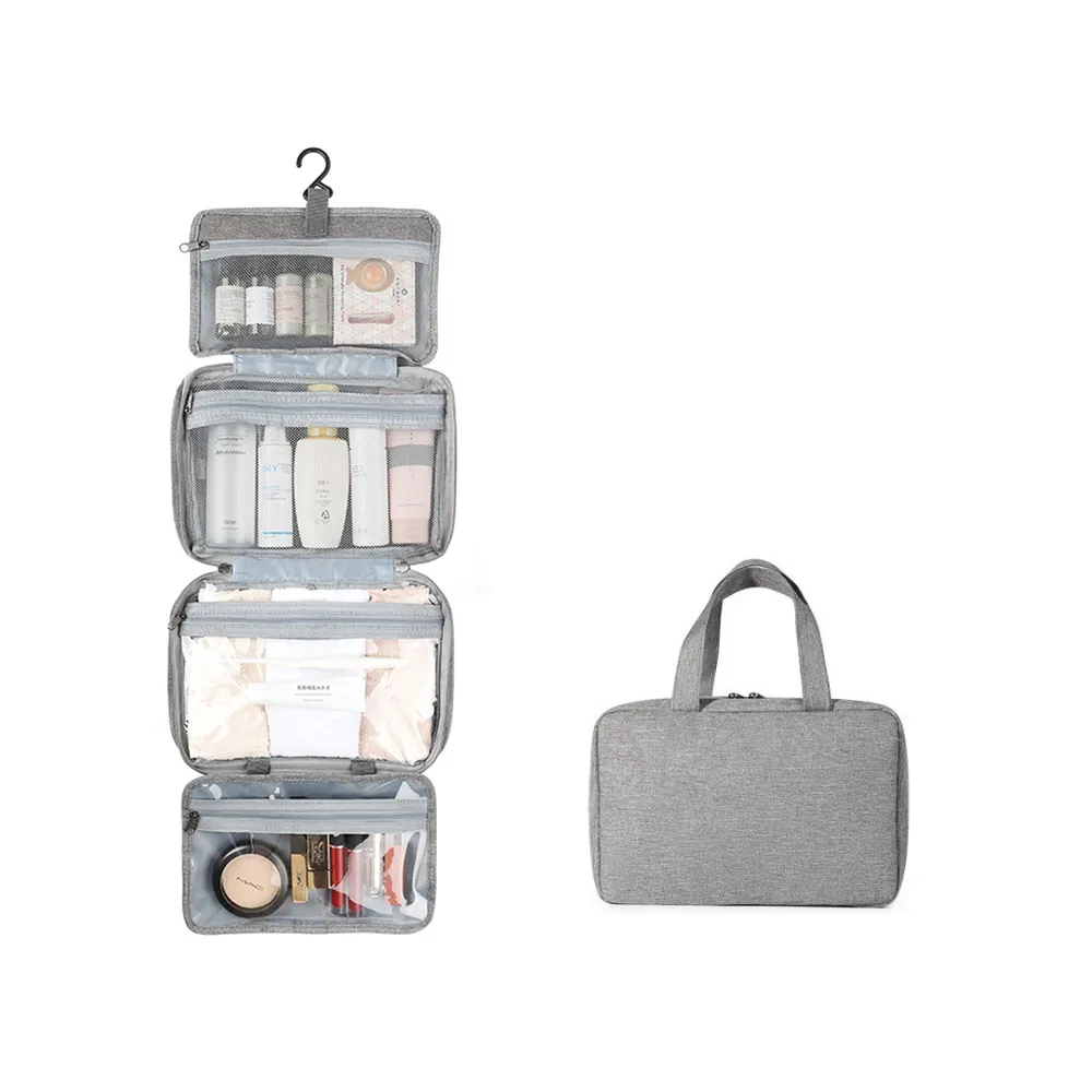 旅行防水摺疊乾濕分離洗漱包大容量化妝品收納包化妝包女 歷史價格詳細信息