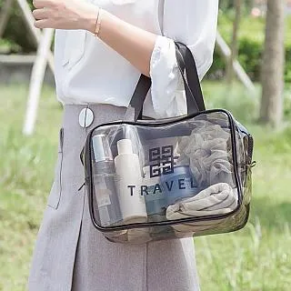 防水透明化妝包爆款便攜ins收納包大容量高級感旅行收納 歷史價格詳細信息