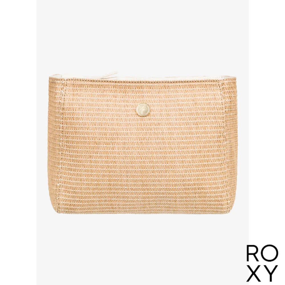 ROXY - ISLAND KEY POUCH 女款 草編收納包 米黃 歷史價格詳細信息