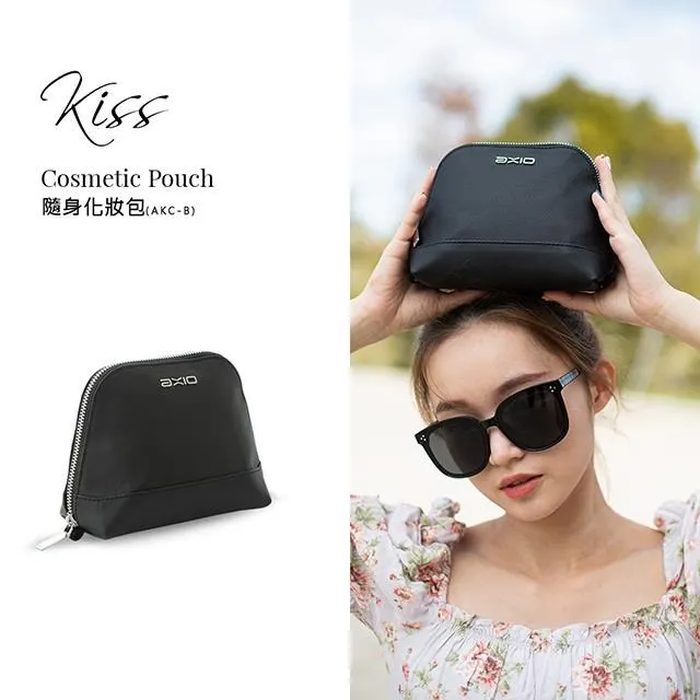AXIO KISS Shoulder bag 隨身帆布吐司包 (AKT-286B) -黔黑色 + Cosmetic化妝包 歷史價格詳細信息