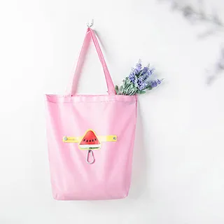 E.City_水果圖案單肩帆布購物提袋 歷史價格詳細信息