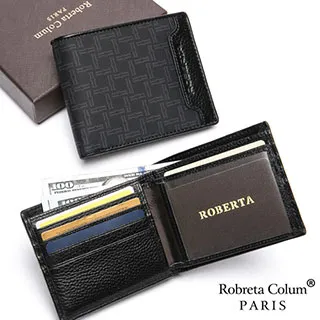 Roberta Colum - 尊爵格調頭層牛皮8卡單拉鍊長夾 歷史價格詳細信息