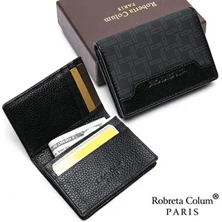 Roberta Colum - 尊爵格調頭層牛皮8卡單拉鍊長夾 歷史價格詳細信息