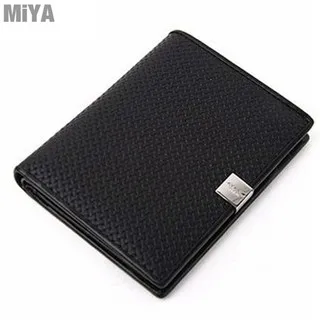 MiYA Belod 義大利牛皮真皮編織紋男短皮夾 棕咖黑色 G0338 歷史價格詳細信息