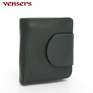 【vensers】小牛皮潮流個性皮夾~(TC609002軍綠短夾) 歷史價格詳細信息