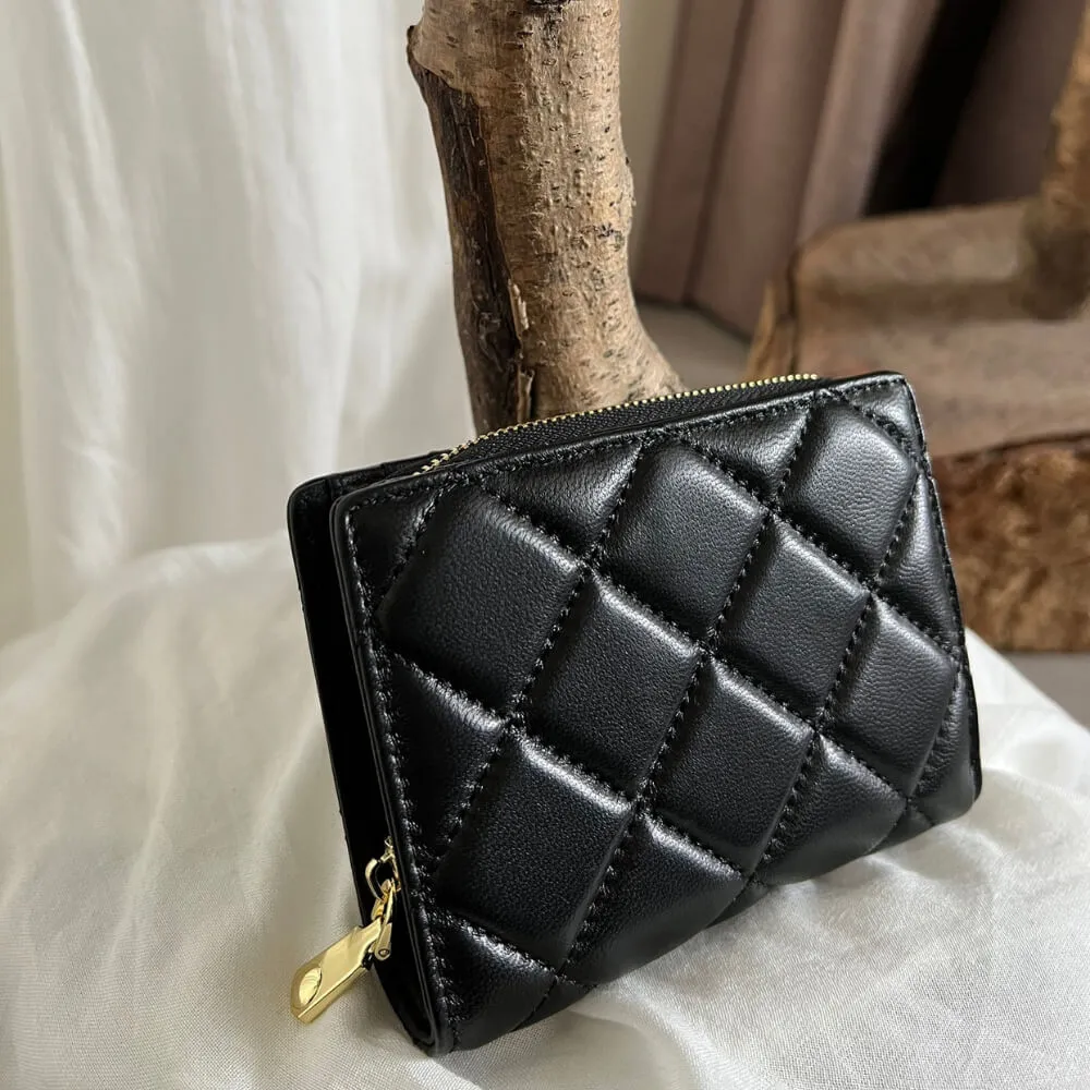 MYMY 菱格小箱包 淺米白(低調奢華/羊皮/小香風/菱格/側背/斜背) 歷史價格詳細信息