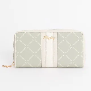 PLAYBOY - 拉鍊長夾 Lucky Bunny系列 - 綠色 歷史價格詳細信息