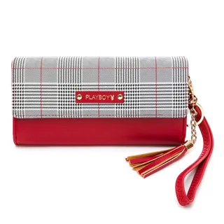 PLAYBOY - 長夾附手挽帶 After Midnight系列 - 藍色 歷史價格詳細信息