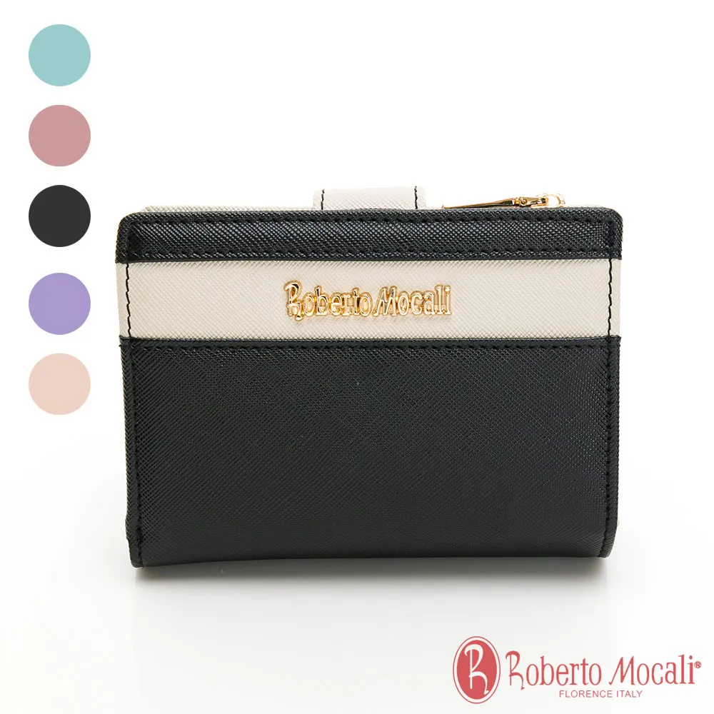 Roberto Mocali - 義大利諾貝兔高貴馬卡龍單拉鍊長夾-共5色 歷史價格詳細信息
