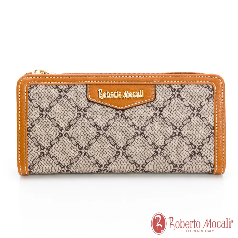 Roberto Mocali - 義大利諾貝經典黑白條紋2卡鑰匙圈手拿包 歷史價格詳細信息