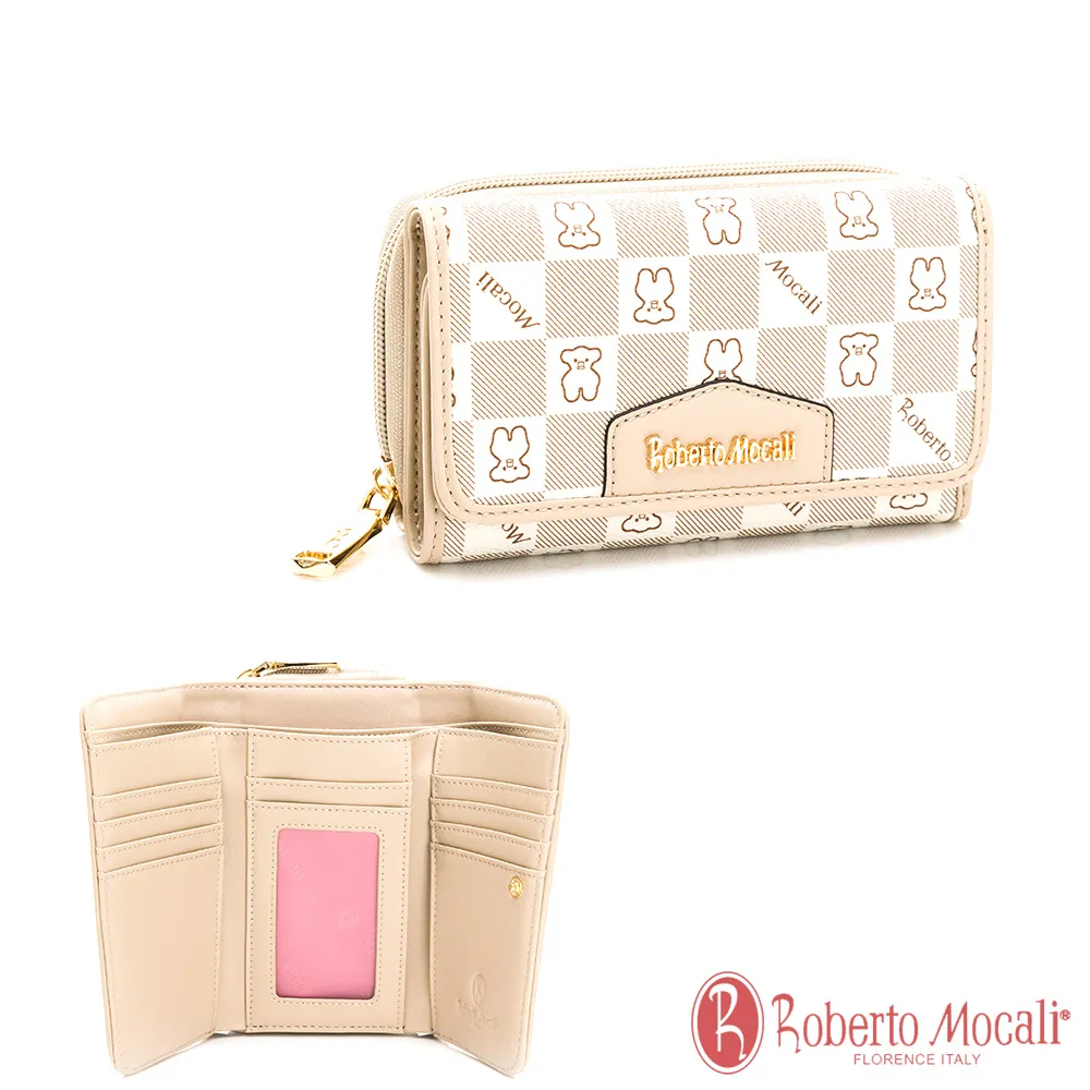 Roberto Mocali - 義大利諾貝經典黑白條紋2卡鑰匙圈手拿包 歷史價格詳細信息