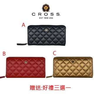 CROSS 頂級小牛皮 男/女長夾 全新專櫃展示品 歷史價格詳細信息