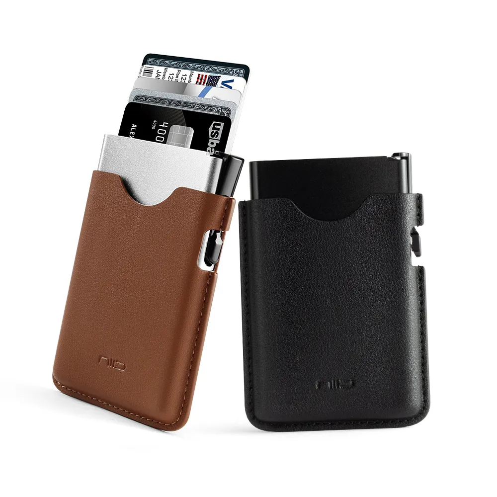 NIID x SLIDE II Mini Wallet 防盜刷科技皮夾 - 黃棕 歷史價格詳細信息