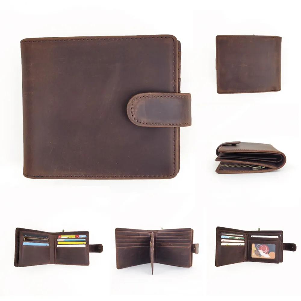 【玩皮工坊】頭層瘋馬牛皮多功能手機包腰包男包-可裝6.7吋LB996 歷史價格詳細信息