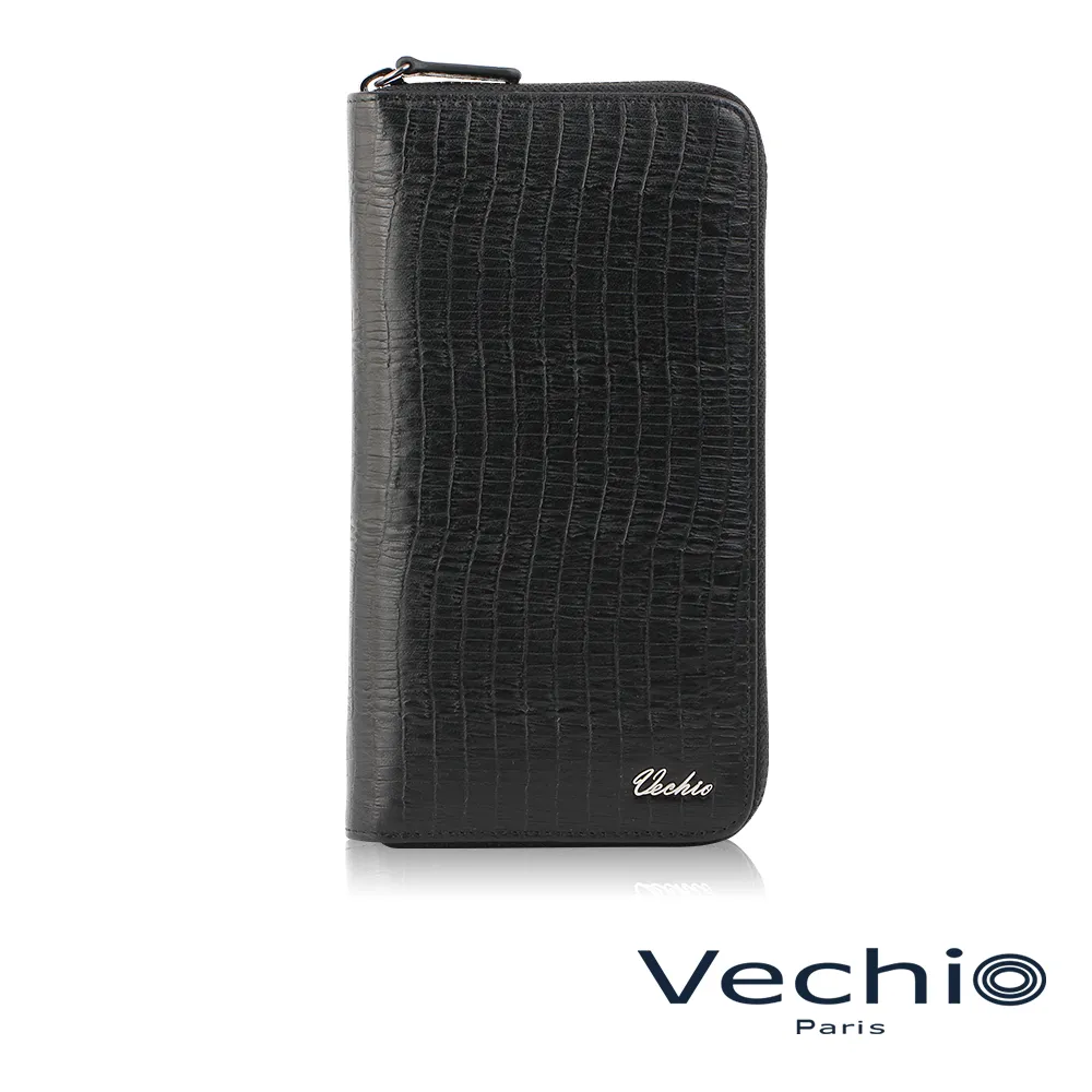 【VECHIO】威爾系列4卡零錢袋皮夾-黑色/VE043W007BK 歷史價格詳細信息
